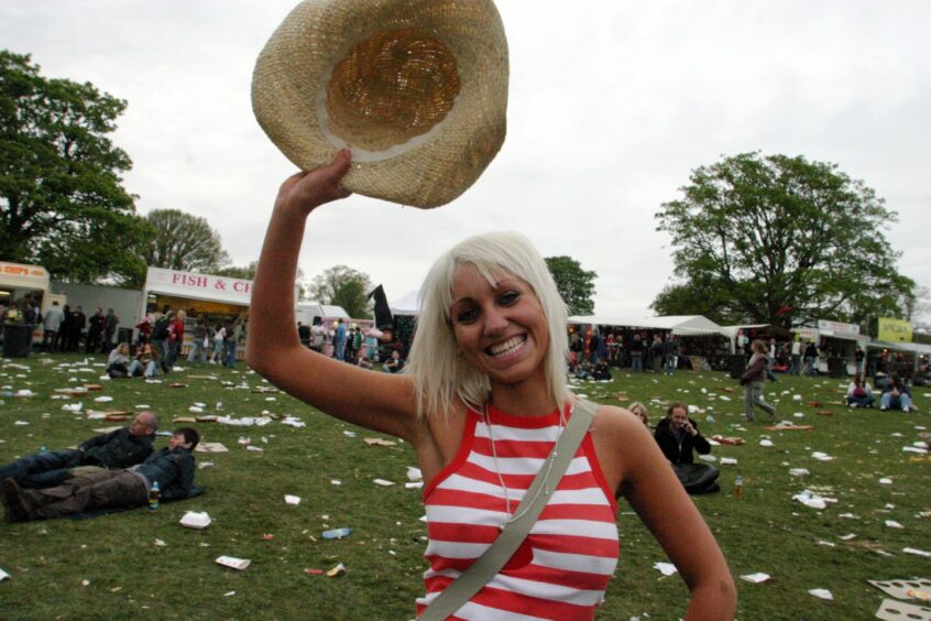 Dani Leitch was celebrating her birthday by dancing to some of the UK's best bands at Radio 1's Big Weekend. 