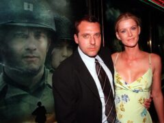 Tom Sizemore at the Saving Private Ryan premiere in 1998 (PA)