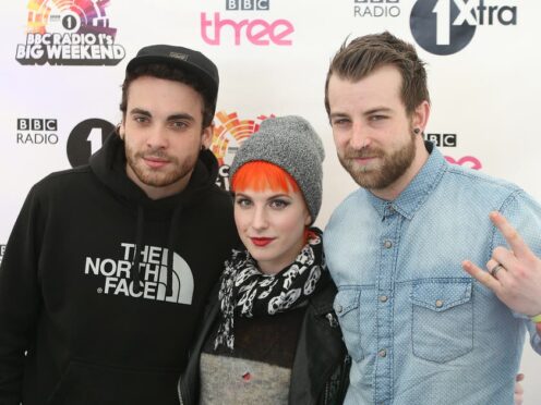 Paramore on track for their first number one album in almost a decade (Niall Carson/PA)