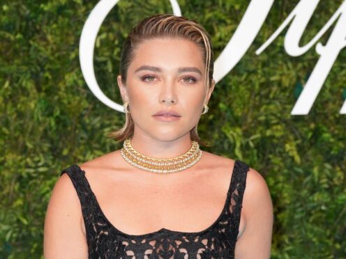 Florence Pugh says she is excited to work with the stars of ‘young Hollywood’ (Kirsty O’Connor/PA)