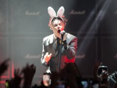Yungblud has said he will use a runway on his tour to split the crowd for safety reasons. (James Manning/PA)