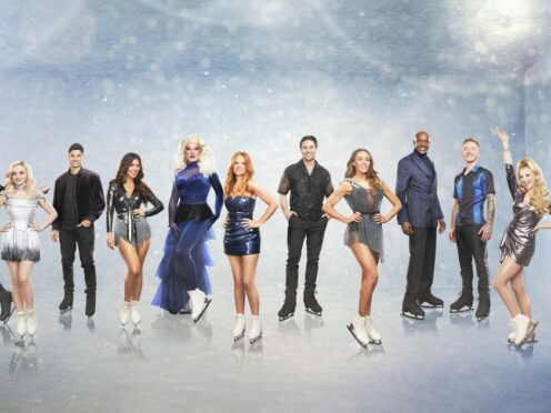 The celebrity contestants on this year’s ITV1’s Dancing On Ice (Matt Frost/ITV)