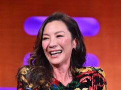 Michelle Yeoh during the filming for the Graham Norton Show (Matt Crossick/PA)