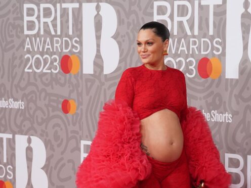 Jessie J attending the Brit Awards 2023 at the O2 Arena, London (Ian West/PA)