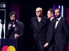 The 1975 win best alternative/rock act during the Brit Awards 2023 (Ian West/PA)