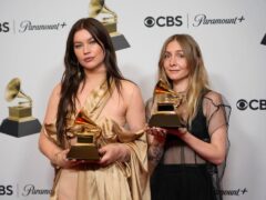 Indie duo Wet Leg score two Grammy wins less than two years after first live gig (Jae C. Hong/AP))