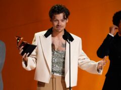 Harry Styles won the award for album of the year at the Grammys (Chris Pizzello/AP)