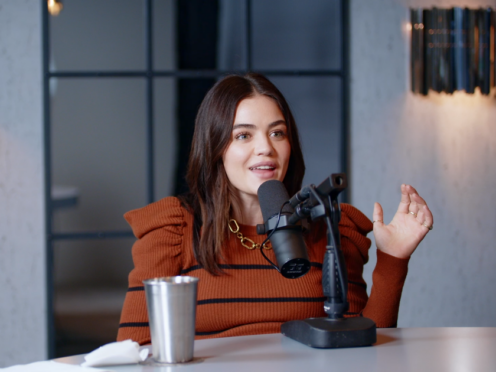US actress Lucy Hale said she stopped drinking a year ago because she “deserved more out of this life” after battling years of alcohol addiction (Diary Of A CEO/PA)