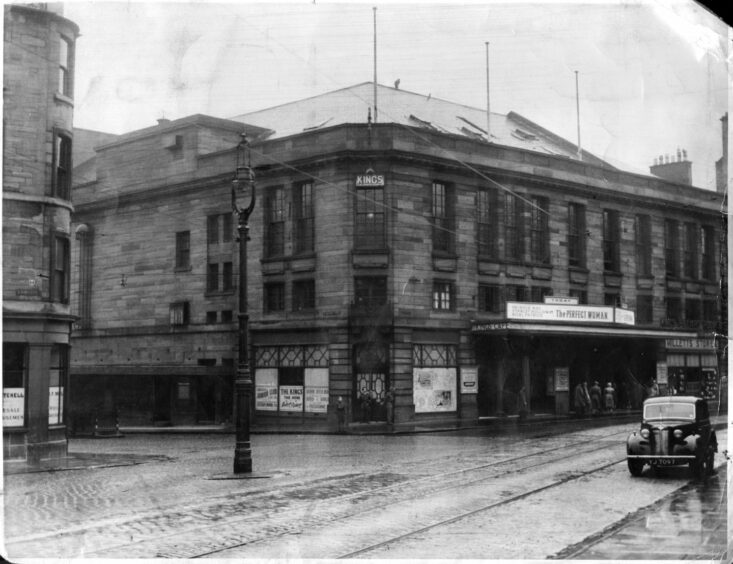 The King's Theatre in Dundee pictured in 1949. Image: DC Thomson.