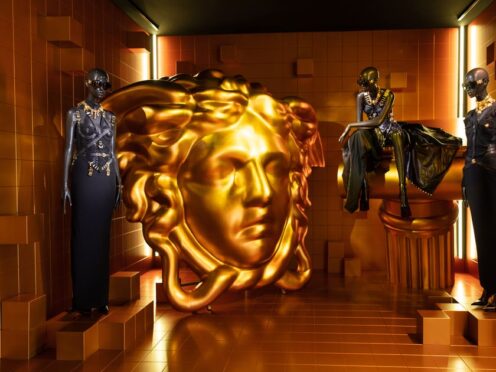 Versace is one of the designers included in the exhibition (Nic Ford/PA)