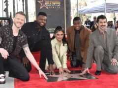 Pentatonix become first acapella group to receive star on Hollywood Walk of Fame (Richard Shotwll/AP)