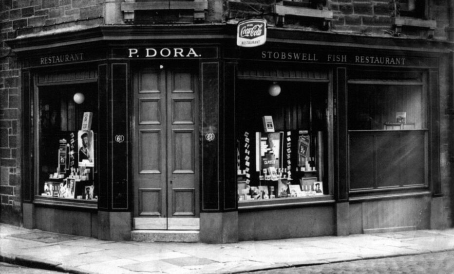 A glimpse into a bygone Dundee, Dora's shop on Dura Street when it opened in 1954.