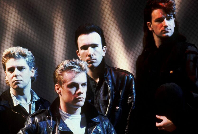 Adam Clayton, Larry Mullen Jnr, The Edge and Bono. Image: Shutterstock.