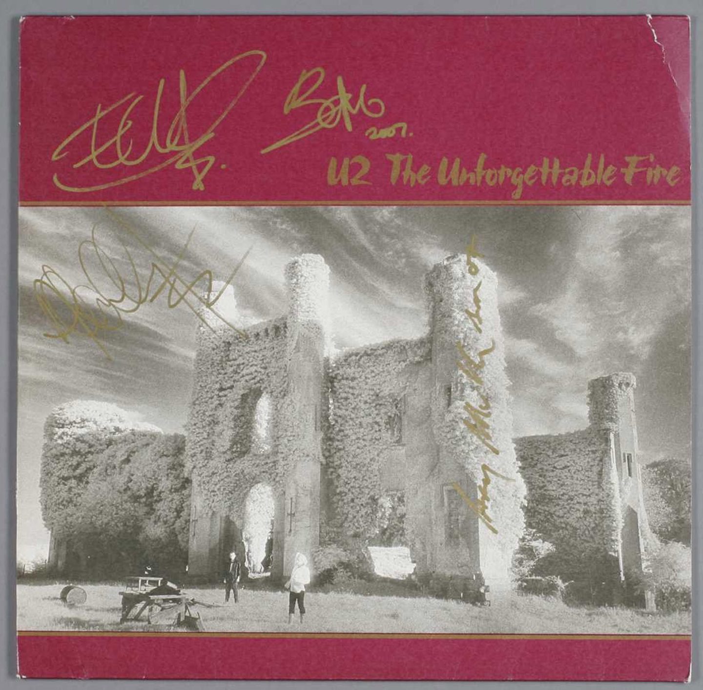 U2 would follow up War with The Unforgettable Fire, released in 1984. Image: Shutterstock.