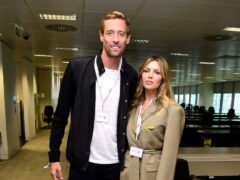Abbey Clancy and Peter Crouch (Ian West/PA)