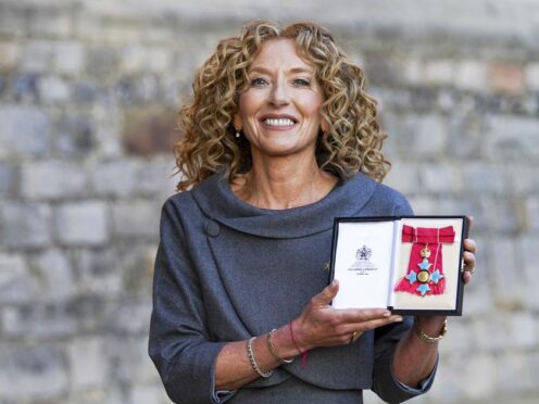 Interior designer and former ‘Dragon’ on BBC Two’s Dragons’ Den, Kelly Hoppen, has revealed her breast cancer diagnosis after eight years of avoiding mammograms (Steve Parsons/PA)