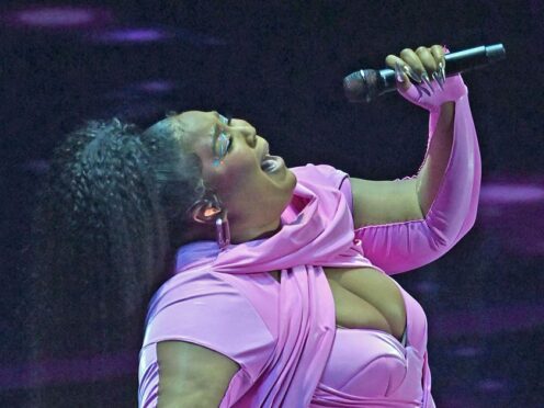 Lizzo thanked the UK while performing at the O2 on Wednesday (Doug Peters/PA)