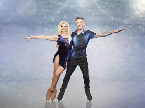 Nile Wilson and his skating partner Olivia Smart have been crowned the champions of Dancing On Ice after a dazzling final which saw a string of perfect scores. (Matt Frost/ITV)