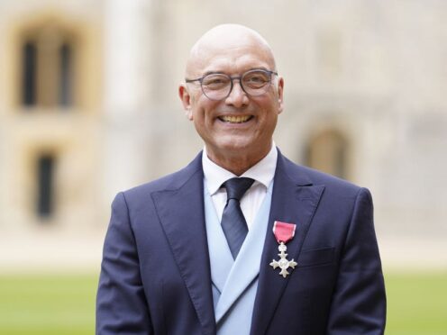 Gregg Wallace has said he will stop presenting the BBC series Inside The Factory after seven years as he needs to focus on his three-year-old son who has autism. (Andrew Matthews/PA)