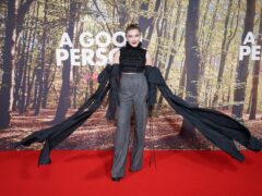 Florence Pugh attending the UK premiere of A Good Person, at the Ham Yard Hotel in London (Ian West/PA)