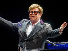 Sir Elton John performs on stage during his Farewell Yellow Brick Road tour at M&S Bank Arena in Liverpool (Peter Byrne/PA)