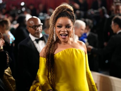 Ruth E. Carter arrives at the Oscars on Sunday, March 12, 2023, at the Dolby Theatre in Los Angeles (John Locher/AP)