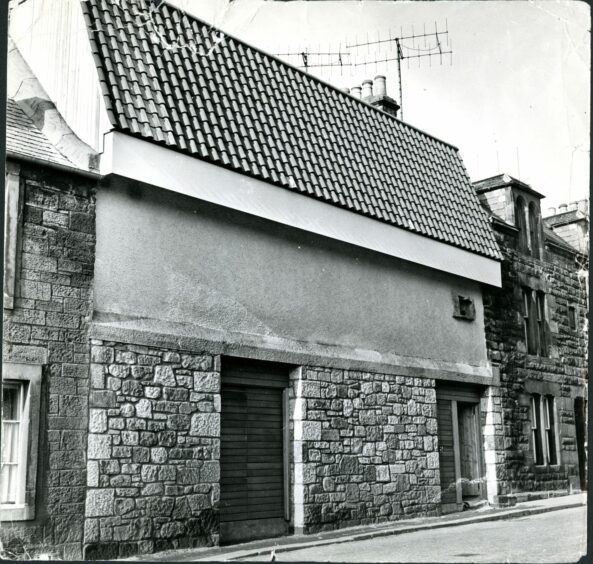 The Byre Theatre in St Andrews in 1970. Image: DC Thomson.