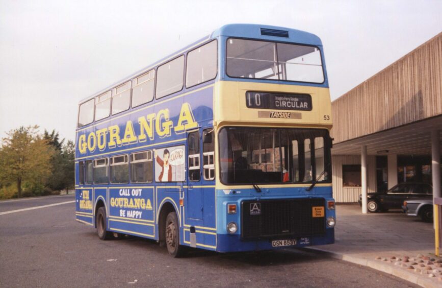 Do you remember the famous GOURANGA advert on these buses? Image: Derek Simpson.