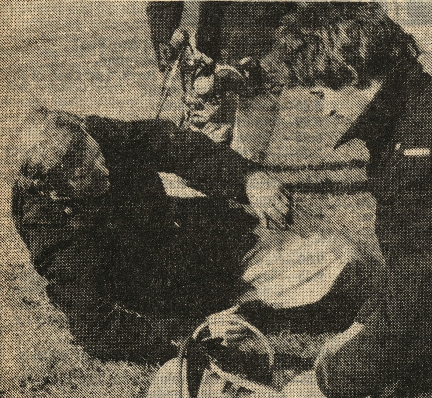 These firefighters were exhausted following the operation. Image: DC Thomson.