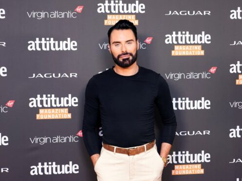 Rylan Clark described being delayed at Euston as “chaos” and offered “anyone that will cuddle” him £50 on social media following his trip. (Ian West/PA)