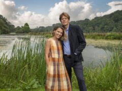 Kris Marshall and Sally Bretton in Death In Paradise spin-off series Beyond Paradise (Craig Hardie/BBC)