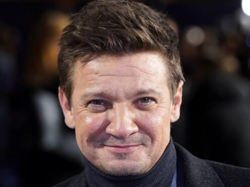 Jeremy Renner was best known for portraying Marvel superhero Hawkeye before he broke more than 30 bones in a snowplough accident (Ian West/PA)