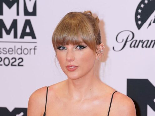 Taylor Swift reassures fans she is ‘totally fine’ after cutting hand at US show (Ian West/PA)