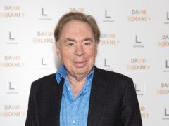 Andrew Lloyd Webber said Broadway’s current longest-running show The Phantom Of The Opera “probably” cost £800,000 a week to stage ahead of its last curtain call this weekend. (Suzan Moore/PA)