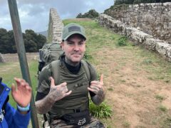 Shane Lynch appeared in Pilgrimage: The Road Through Portugal, on BBC Two (BBC/CTVC/PA)