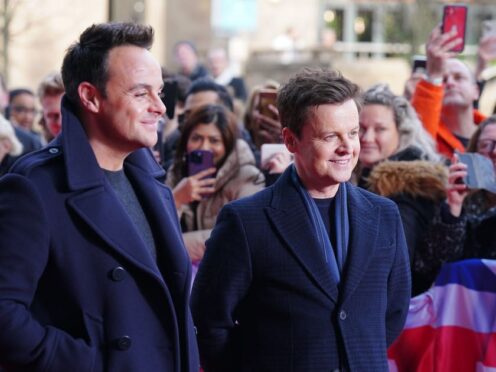 Ant and Dec(Peter Byrne/PA)