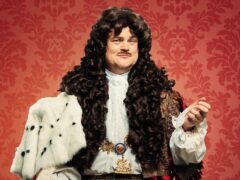 First look images released of Al Murray as King Charles II in new West End show (Hugo Glendinning/PA)