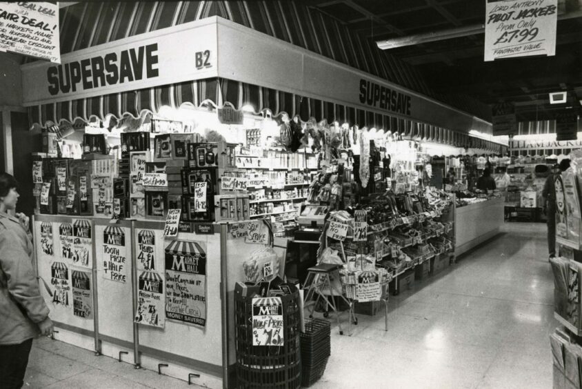 Supersave was the place to get most things you needed at half-price in 1984. Image: DC Thomson.