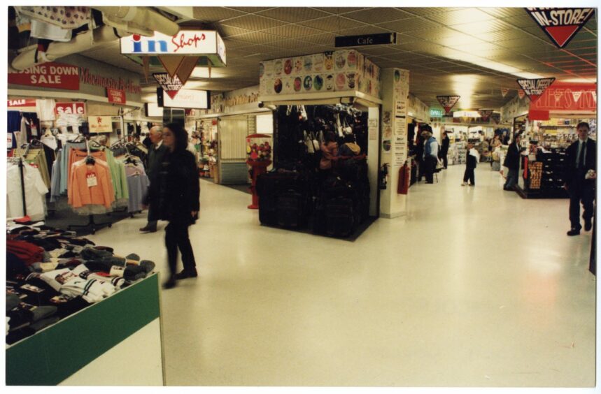 InShops eventually closed in April 1999, after 20 years in the Wellgate Centre. Image: DC Thomson.