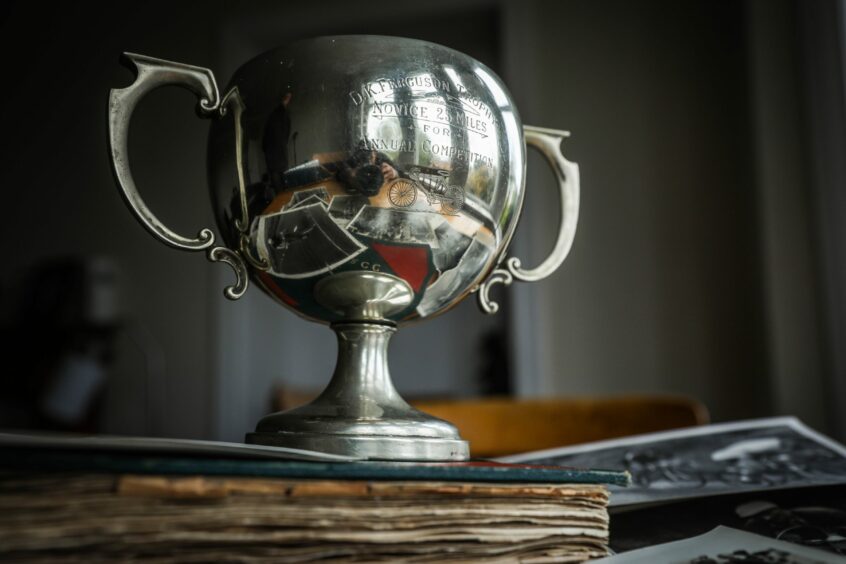 The D.K. Ferguson Trophy will again be the subject of competition. Image: Mhairi Edwards/DC Thomson.