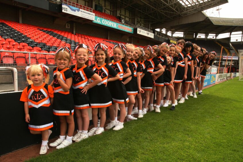 These youngsters were among the performers at the 2009 event at Tannadice. Image: DC Thomson.
