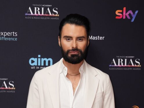 Rylan Clark is one of Eurovision’s presenters for 2023 (Ian West/PA)