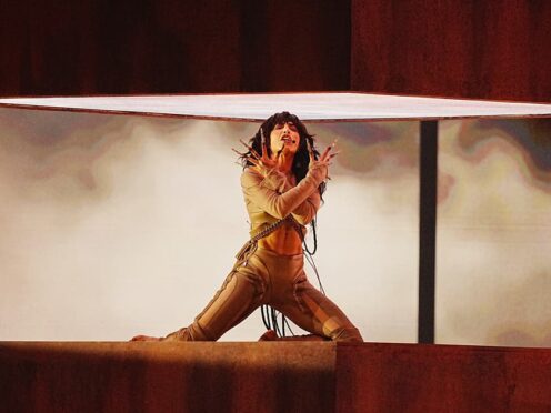 Sweden entrant Loreen performing in the grand final for the Eurovision Song Contest final (Aaron Chown/PA)