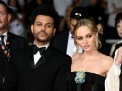 Lily-Rose Depp appears alongside The Weeknd at Cannes Film Festival (Doug Peters/PA)