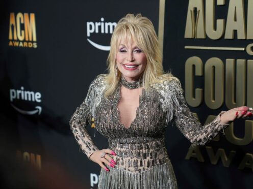 Dolly Parton took centre stage at the 2023 Academy of Country Music (ACM) Awards as she co-hosted the star-studded event alongside Garth Brooks (Jeffrey McWhorter/AP)