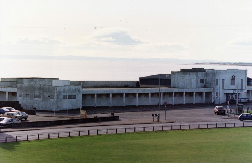 This is where the Arbroath outdoor pool used to stand and attract thousands of visitors. Image: DC Thomson.