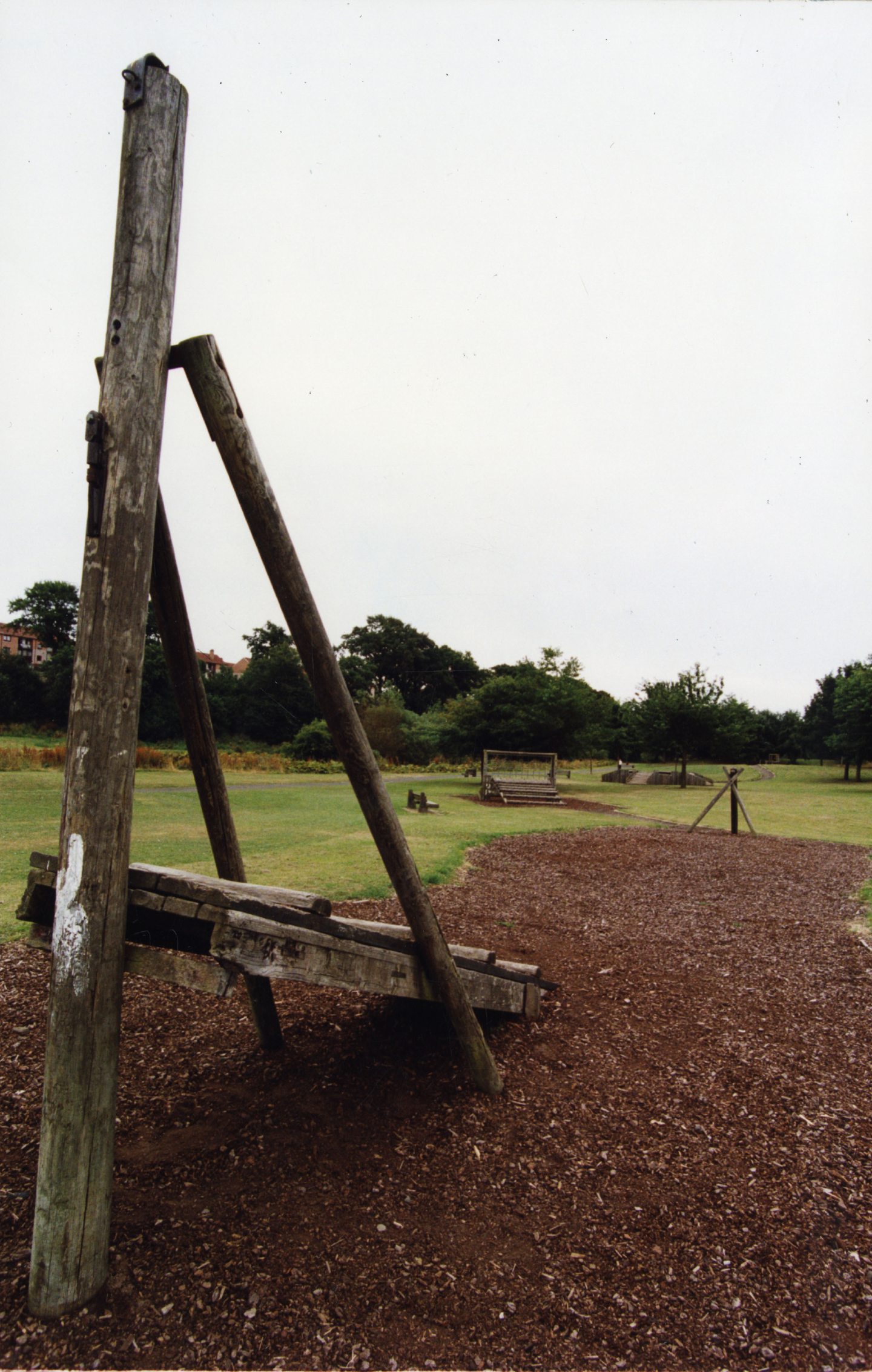 The adventure playground in 1999, before being consigned to the history books. Image: DC Thomson.