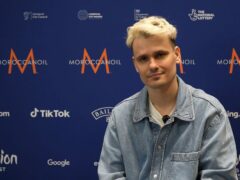 Ukrainian creative director of Eurovision German Nenov, 33, from Odesa in southern Ukraine (James Weech/PA)