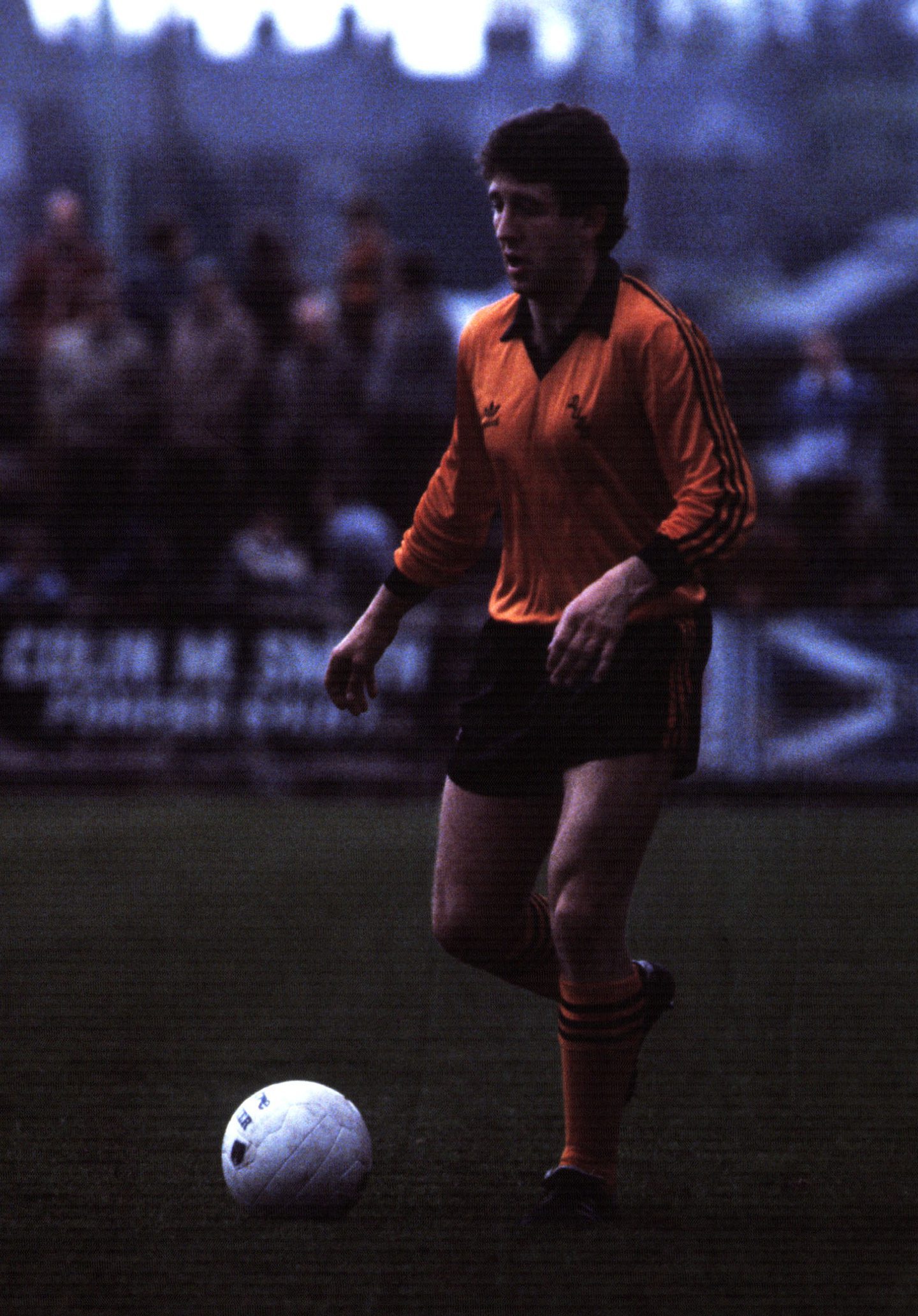 Ralph Milne on the pitch