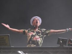 Norman Cook, better know as Fatboy Slim, is playing at Glastonbury Festival (Yui Mok/PA)